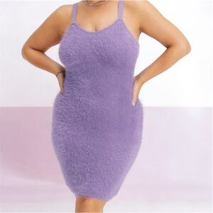 Fabletics Lavender 90s Mini Dress | Violetta- NWT